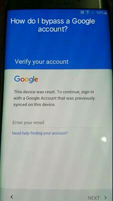 How do I bypass a Google account?