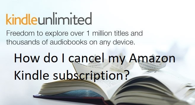 How do I cancel my Amazon Kindle subscription?