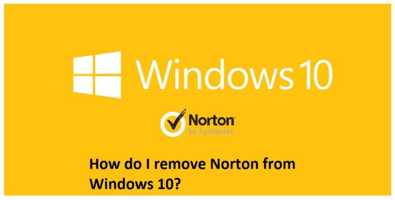 norton remove and reinstall windows