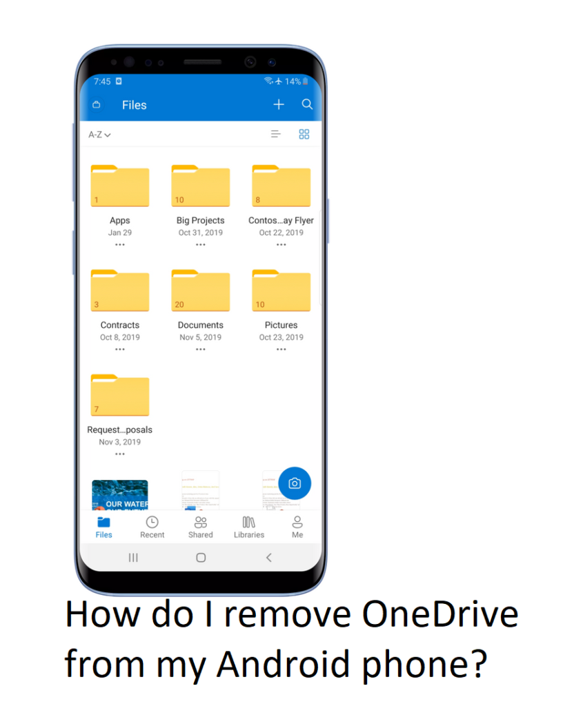 one drive disable backup android