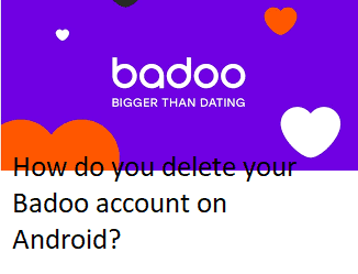 Recover deleted badoo account