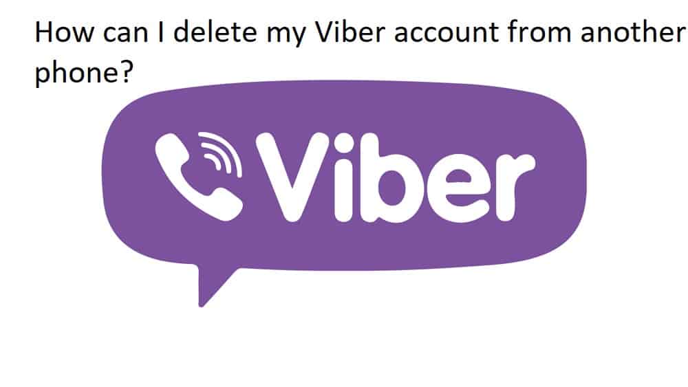 deactivate viber desktop from mobile