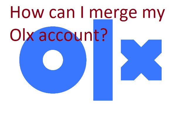 How can I merge my Olx account?