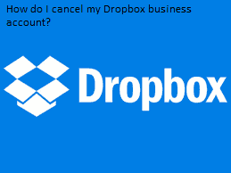 cancel dropbox