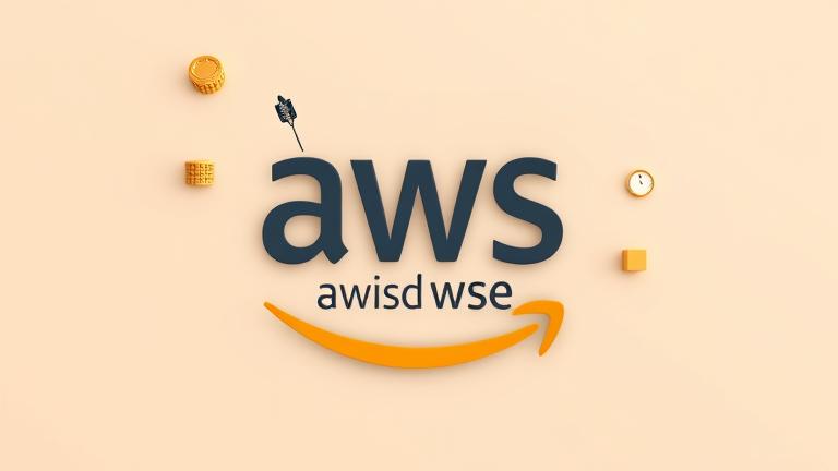 alt_text: AWS logo with clock and cloud icons, questioning if AWS is free forever.