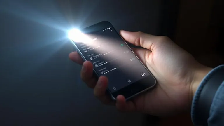 how to increase flashlight brightness in android?