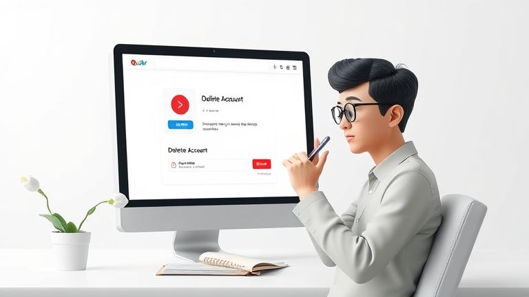 How can I delete my quikr account permanently?