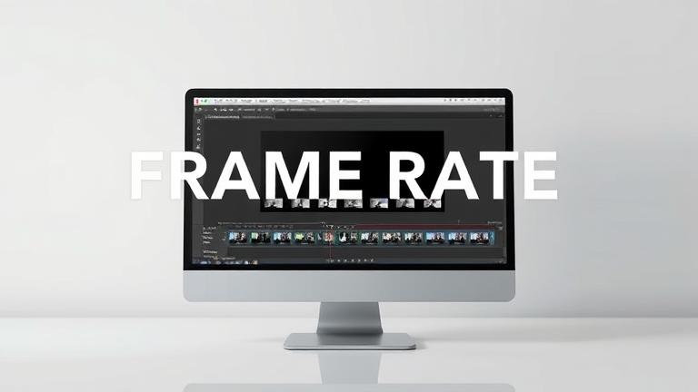 alt_text: Photoshop workspace with timeline, layers, and FPS indicator showing frame rate control.