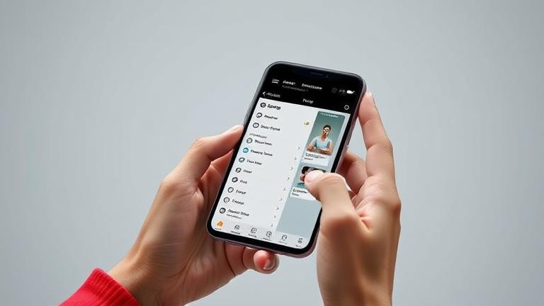 alt_text: Person with smartphone managing Nike app, focusing on unsubscribing from Nike Plus.
