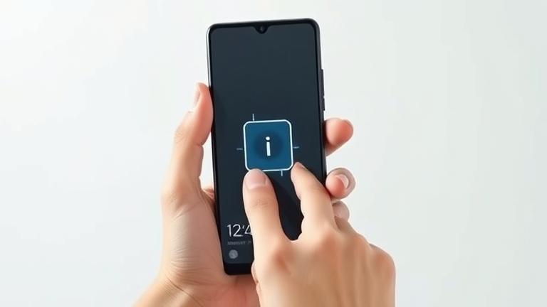 alt_text: User presses buttons on Samsung S20, capturing a screenshot with a clean, modern background.