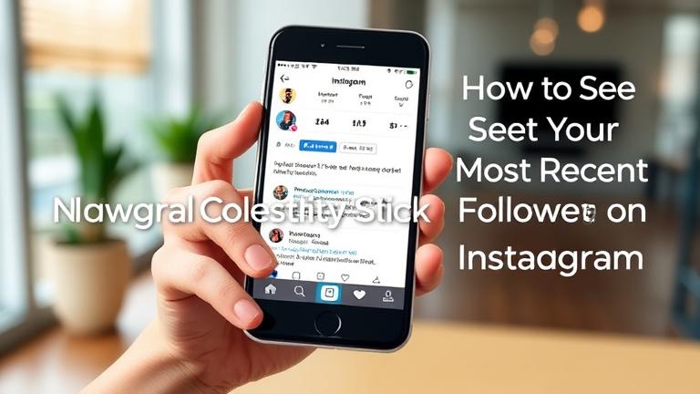 alt_text: Smartphone showing Instagram followers; person holding it in a modern setting.