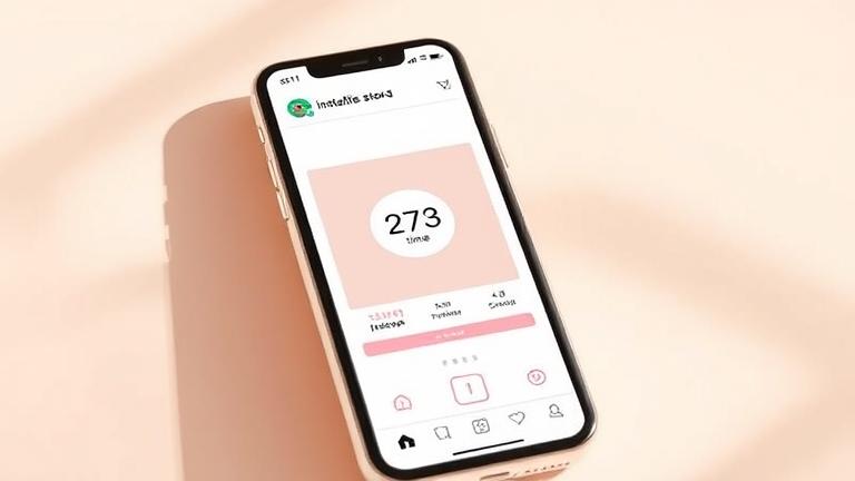 alt_text: Smartphone screen showing Instagram story editor with timer icon and countdown feature.
