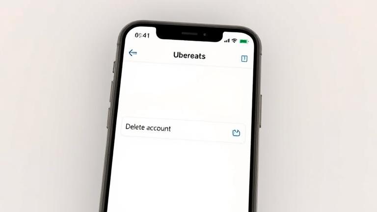 How do I permanently delete my Ubereats account?