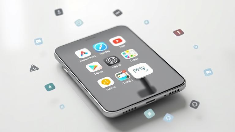 alt_text: Smartphone screen showing app icons being dragged to delete, symbolizing app removal.