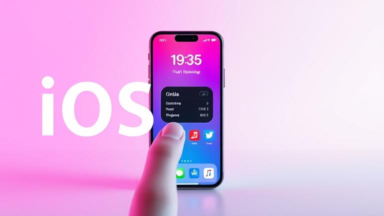 alt_text: Modern iPhone showcasing iOS 13 with hidden features, sleek background, and inviting colors.
