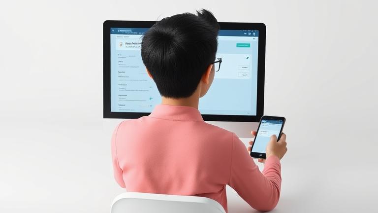 alt_text: Person managing Wattpad email settings on a device, illustrating account privacy adjustment.