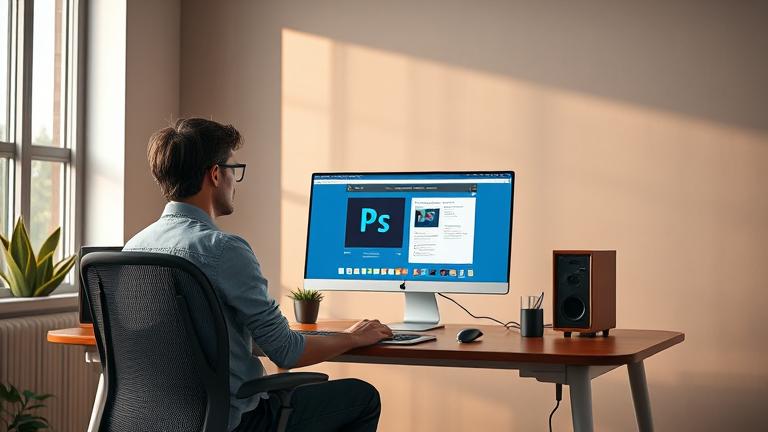 how do i install adobe photoshop?