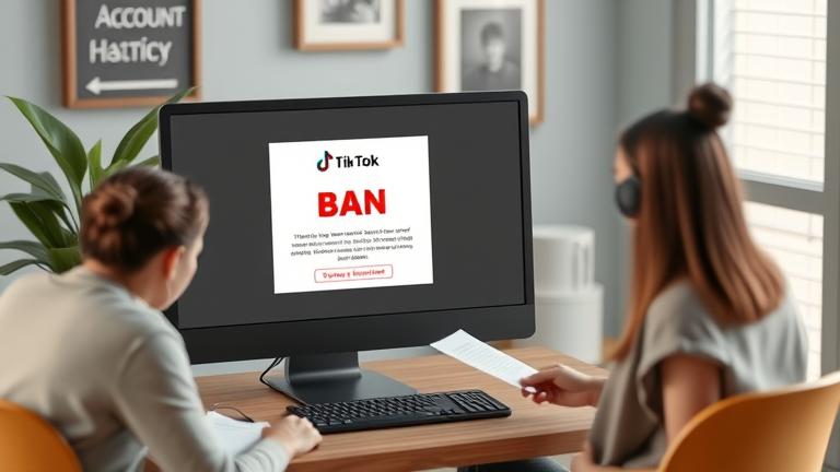 how to appeal for a ban on tiktok?
