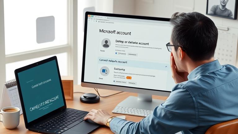 How do I cancel a Microsoft account?