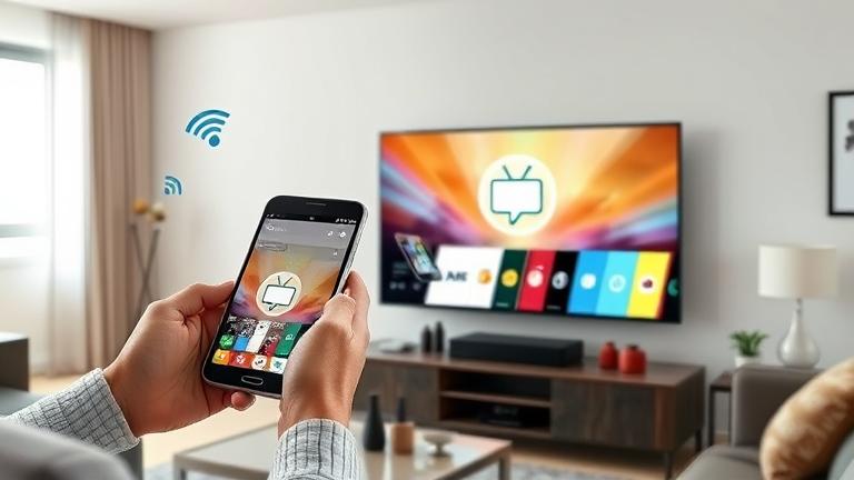 how to cast android to lg tv?