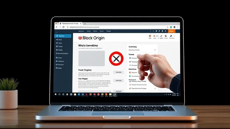 How to Unblock a Web Page Element With uBlock Origin?
