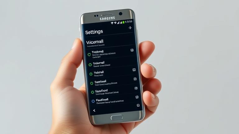 How do you turn off voicemail on Samsung?