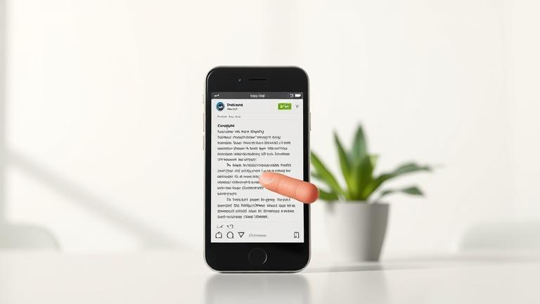 how to copy text on instagram?