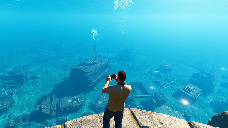 how to go underwater in gta 5 xbox onehow to go underwater in gta 5 xbox one?
