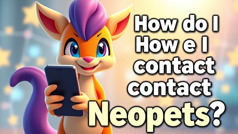 How do I contact Neopets?