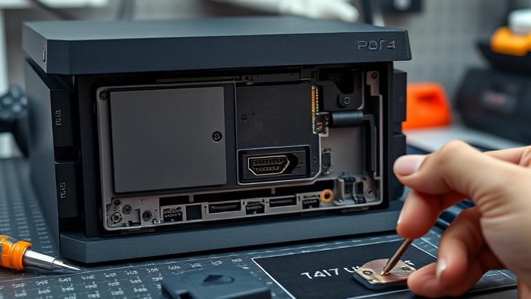 where to fix ps4 hdmi port?