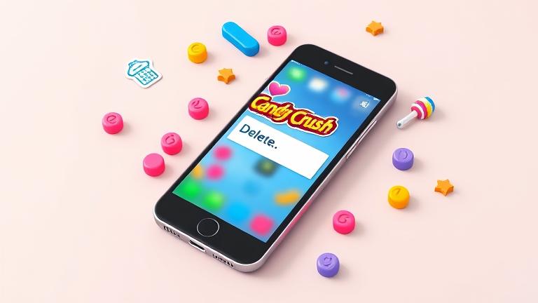 How do I permanently delete Candy Crush?