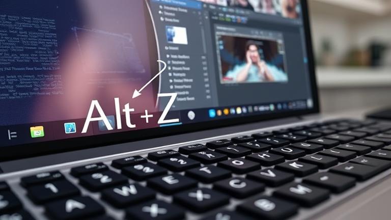 alt_text: Realistic Photoshop workspace highlighting "Ctrl + Alt + Z" for multi-step undo.
