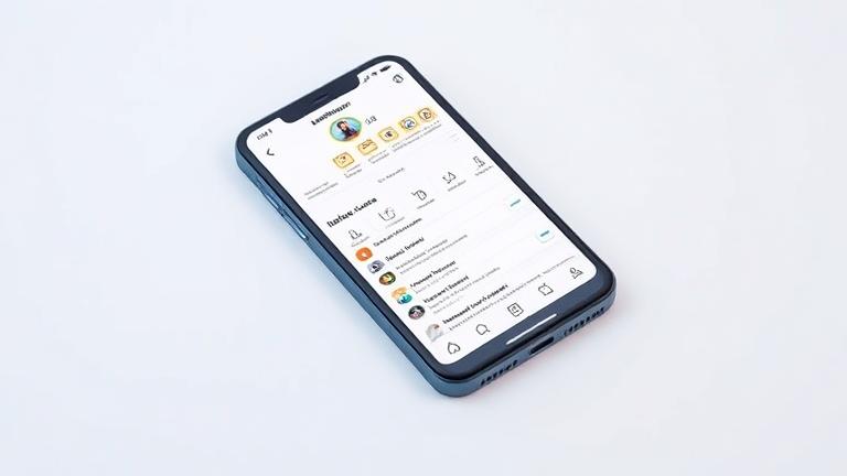 alt_text: Instagram profile page showing the Blocked Accounts list with icons and management options.