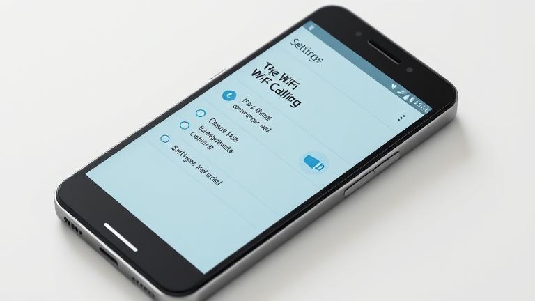 alt_text: Android phone settings screen with Wi-Fi Calling toggle turned off, in a minimalistic design.