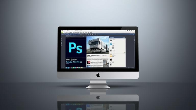 alt_text: Adobe Photoshop CS6 interface with tools, highlighting its 2012 release, sleek design.