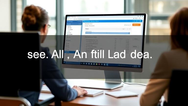 alt_text: Business scene with Tally 9 on-screen, showing data deletion, titled "How to Delete All Data."