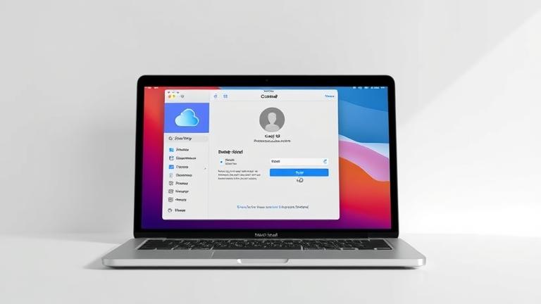 alt_text: Realistic Apple device showing iCloud delete options with minimal, sleek design.