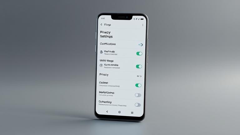 alt_text: Smartphone showing MIUI settings to disable ads, highlighting control and privacy features.