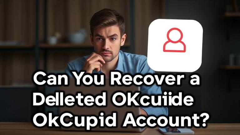 Can you recover deleted OkCupid account?