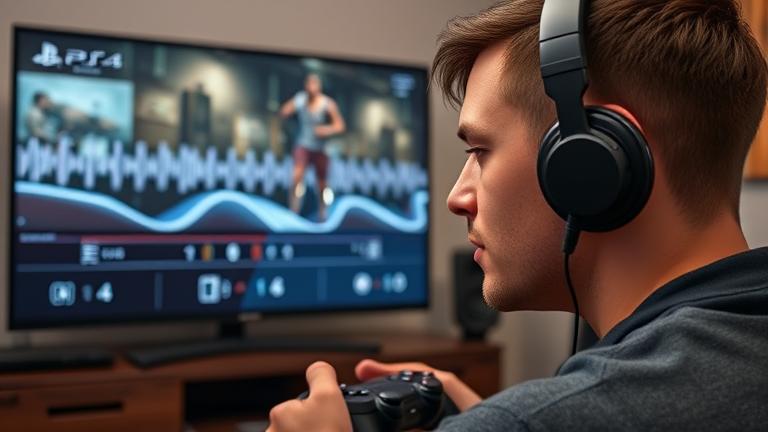 how to hear your voice in ps4 clips?