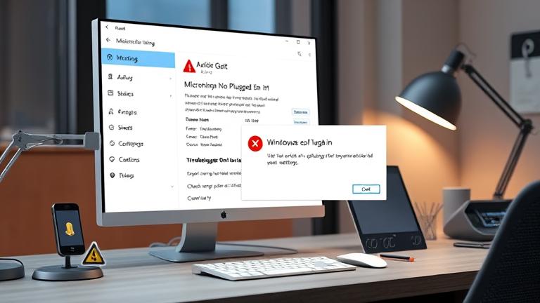 Windows 10 Microphone Not Plugged In Error Fix?