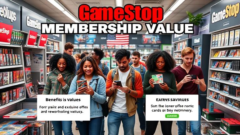 What is GameStop membership value?