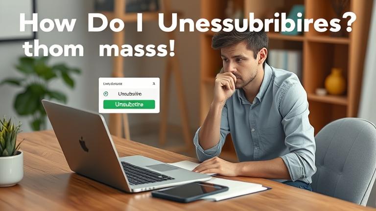 How do I unsubscribe from mass?