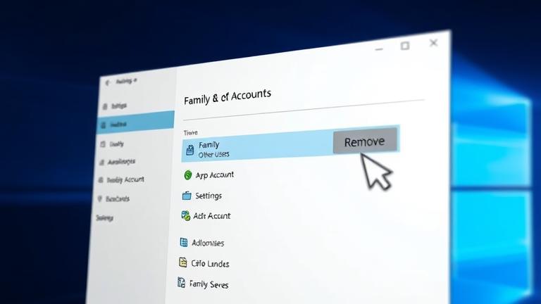 How do I remove administrator account in Windows 10?