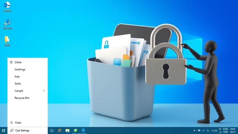 Stop Windows 10 From Automatically Emptying Recycling Bin?