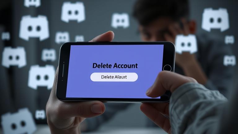 What happens if you delete your discord account?