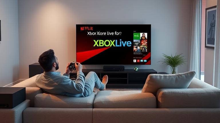 do you have to have xbox live for netflix?