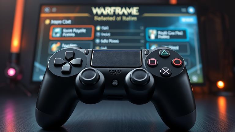 warframe how to link items in chat ps4?