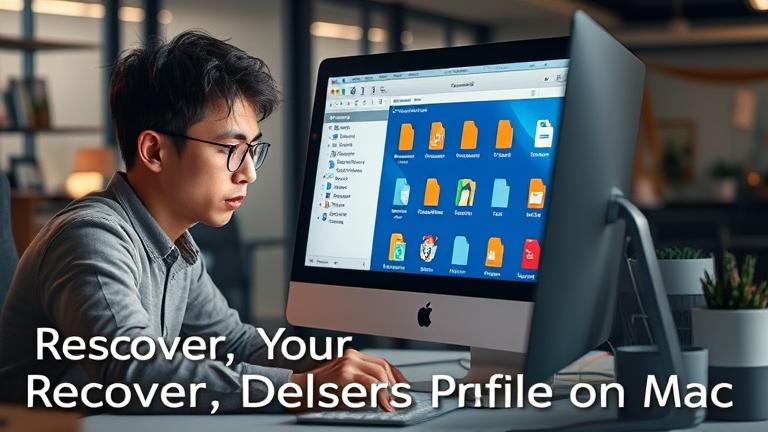 Can I recover a deleted user profile on Mac?