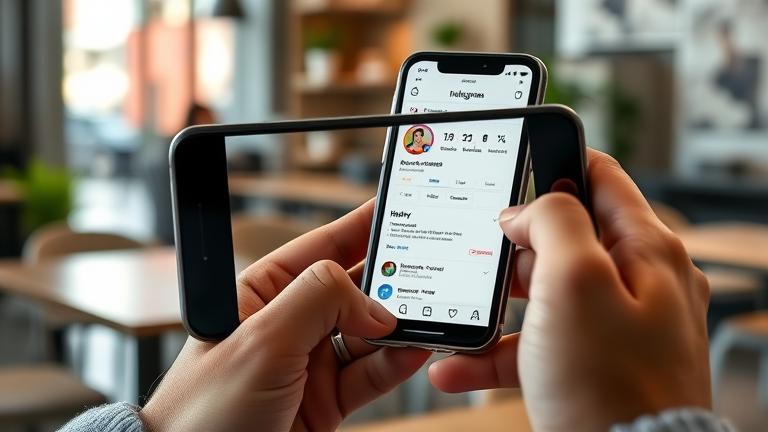 How to see instagram bio history?